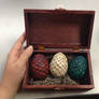 Game of Thrones Inspired Dragon Eggs w/Box