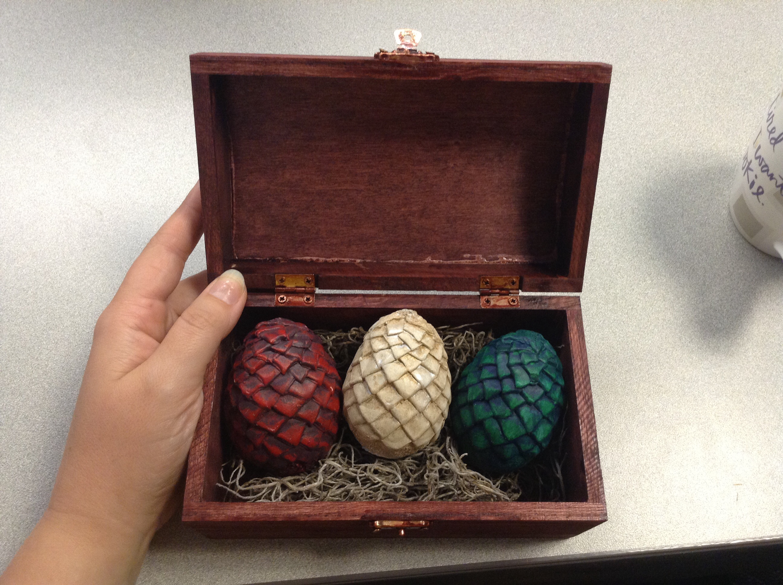 Game of Thrones Inspired Dragon Eggs w/Box