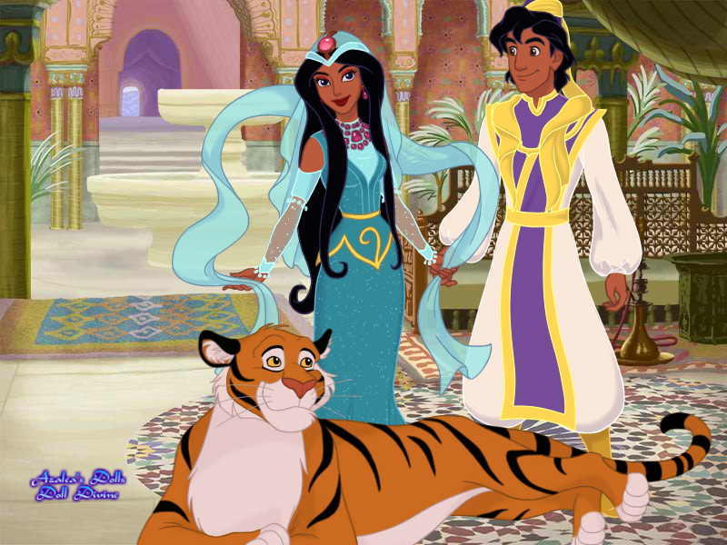 Aladdin And Princess Jasmine Second Wedding