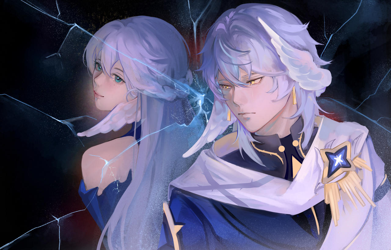 Hsr Robiun Sunday and Robin HSR Fanart by Yulinglingu on DeviantArt