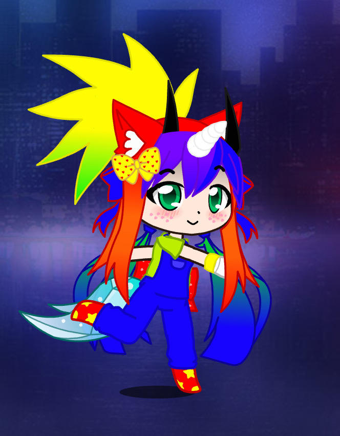 Sonic Rory Rory, but she just got home from school by sonicluke122 on DeviantArt