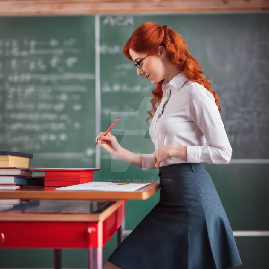 Red Haired Beautiful G Teacher By Coolavbh10000 On DeviantArt red-haired-beautiful-g-teacher-by-coolavbh10000-on-deviantart