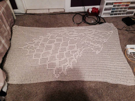 Game Of Thrones House Stark Crochet Blanket