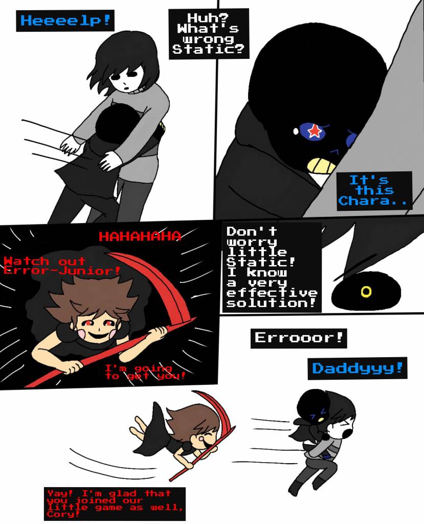 Reapertale Sans and Chara by poppitycorn2 on DeviantArt