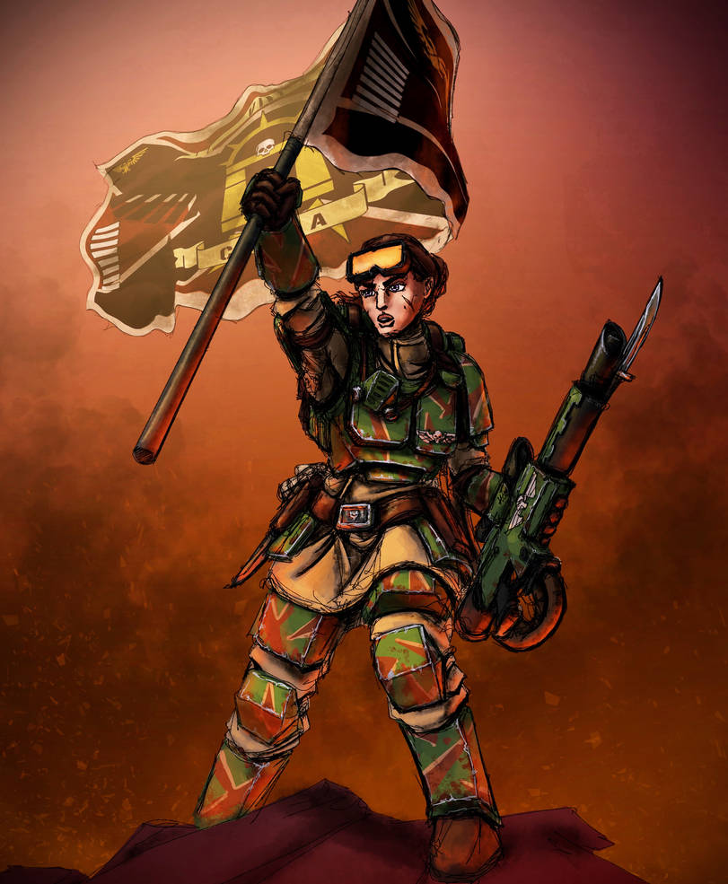 Kasrkin by Nissetass on DeviantArt