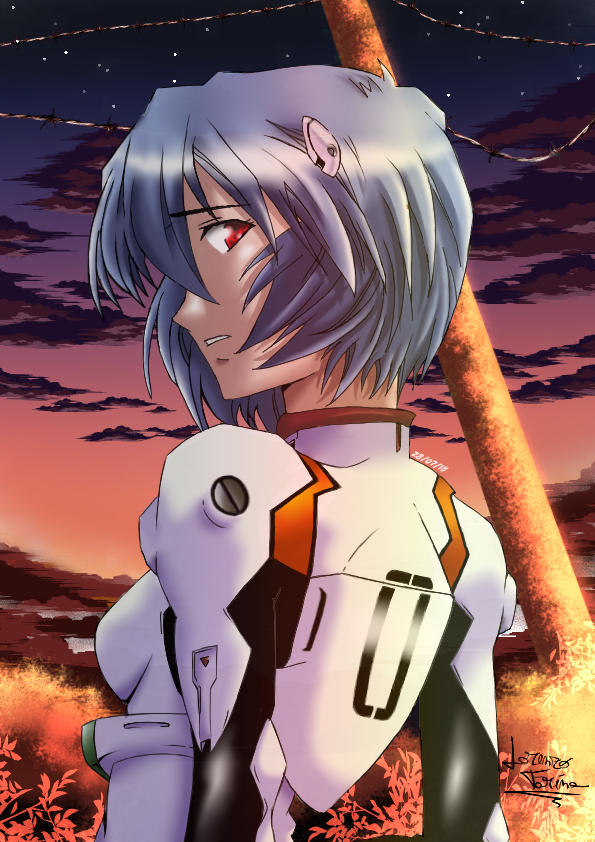 Rei Inumnami Rei Ayanami by LorenzoFarina on DeviantArt