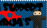 'I Support Ninja's' Stamp