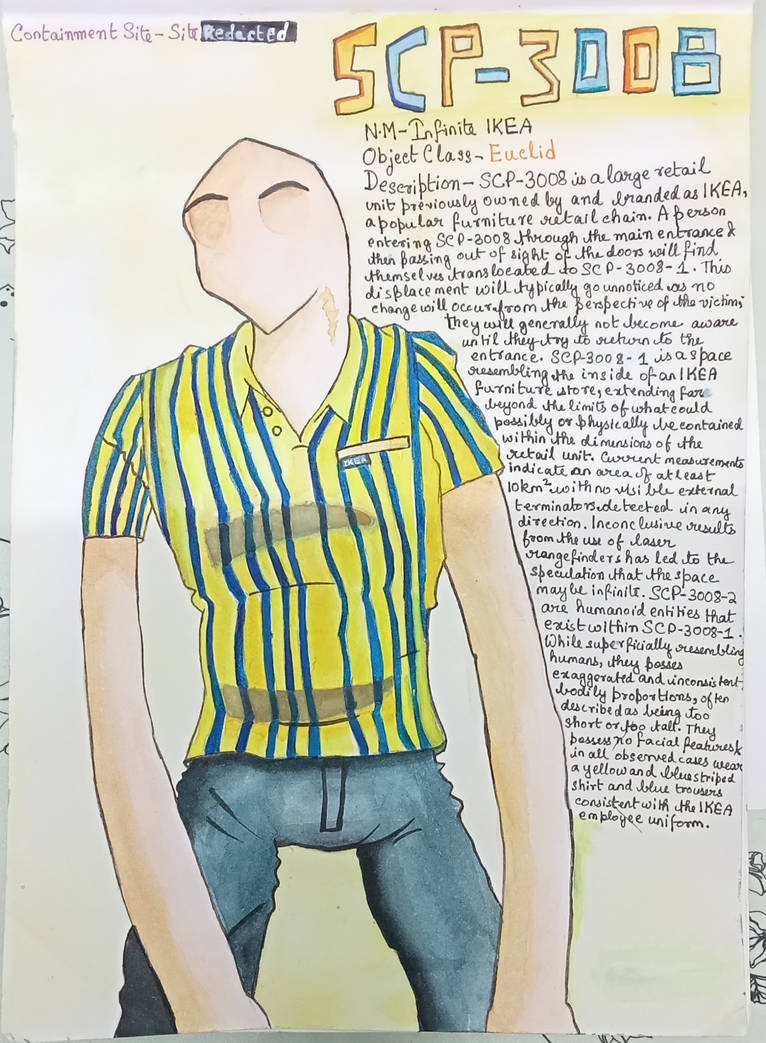 SCP 3008 In Water Colour By BloodandHeart On DeviantArt scp-3008-in-water-colour-by-bloodandheart-on-deviantart