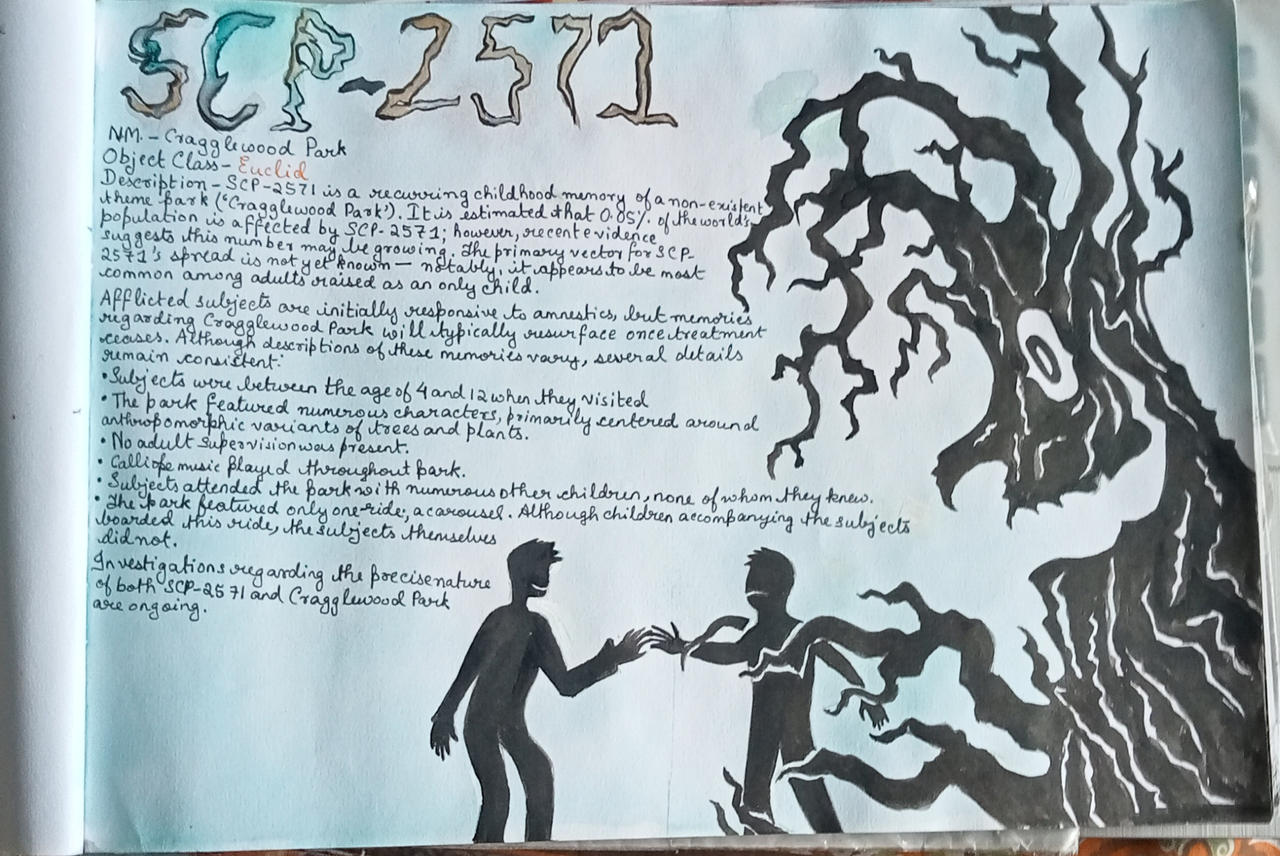 SCP 2571 in water colour by BloodandHeart on DeviantArt