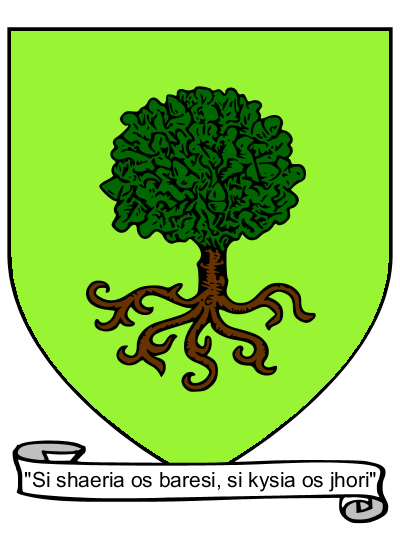 Tir Tairngire coat of arms