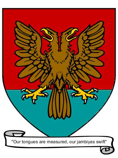 Qayum's coat of arms