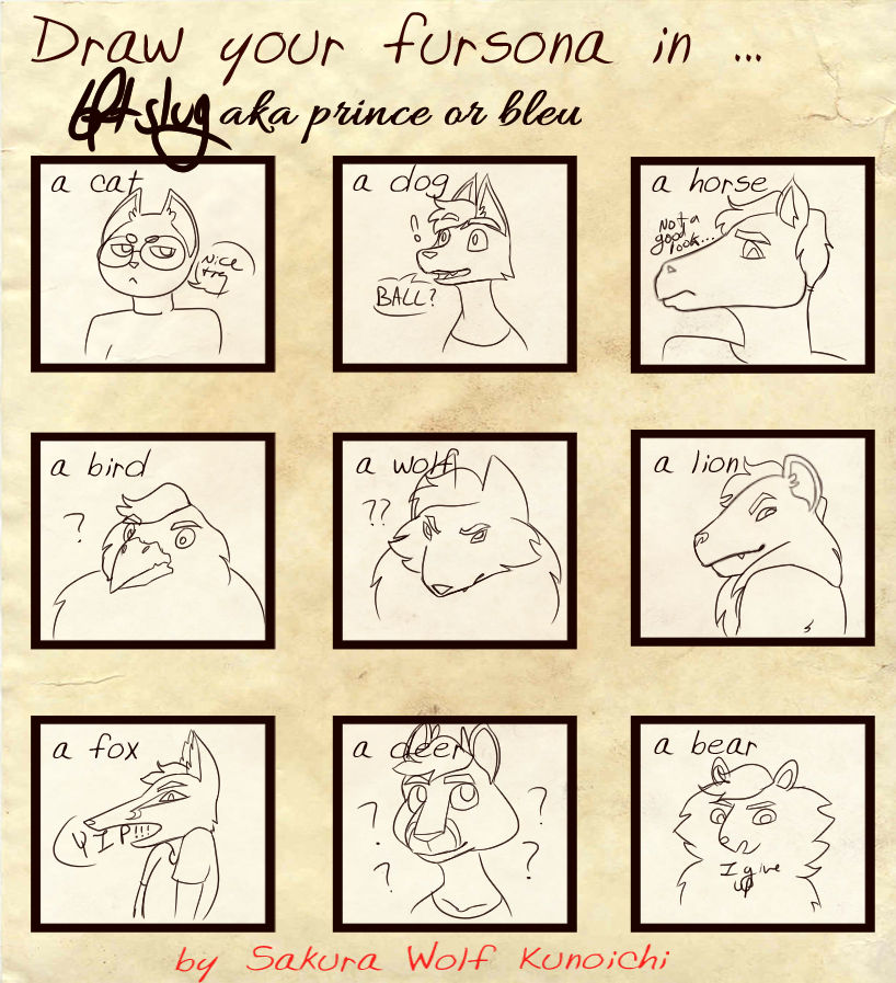 Prince As Diff Animals by katcarson on DeviantArt