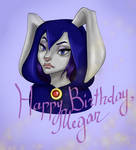 Bunny Raven: Happy Birthday by Mariyand-R