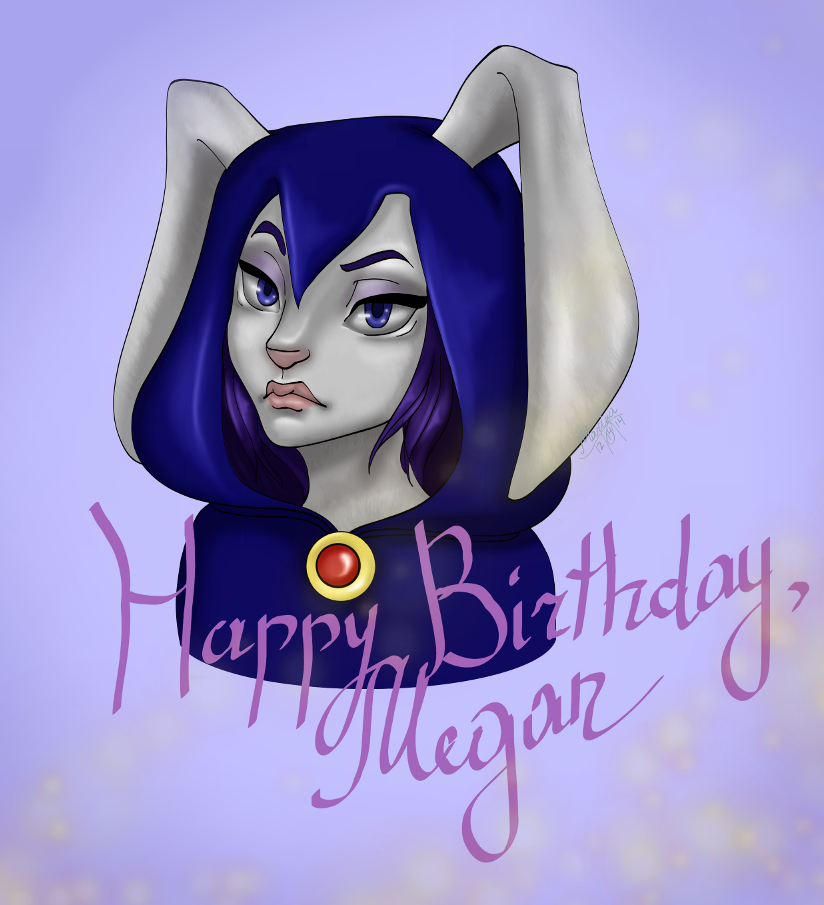 Bunny Raven: Happy Birthday