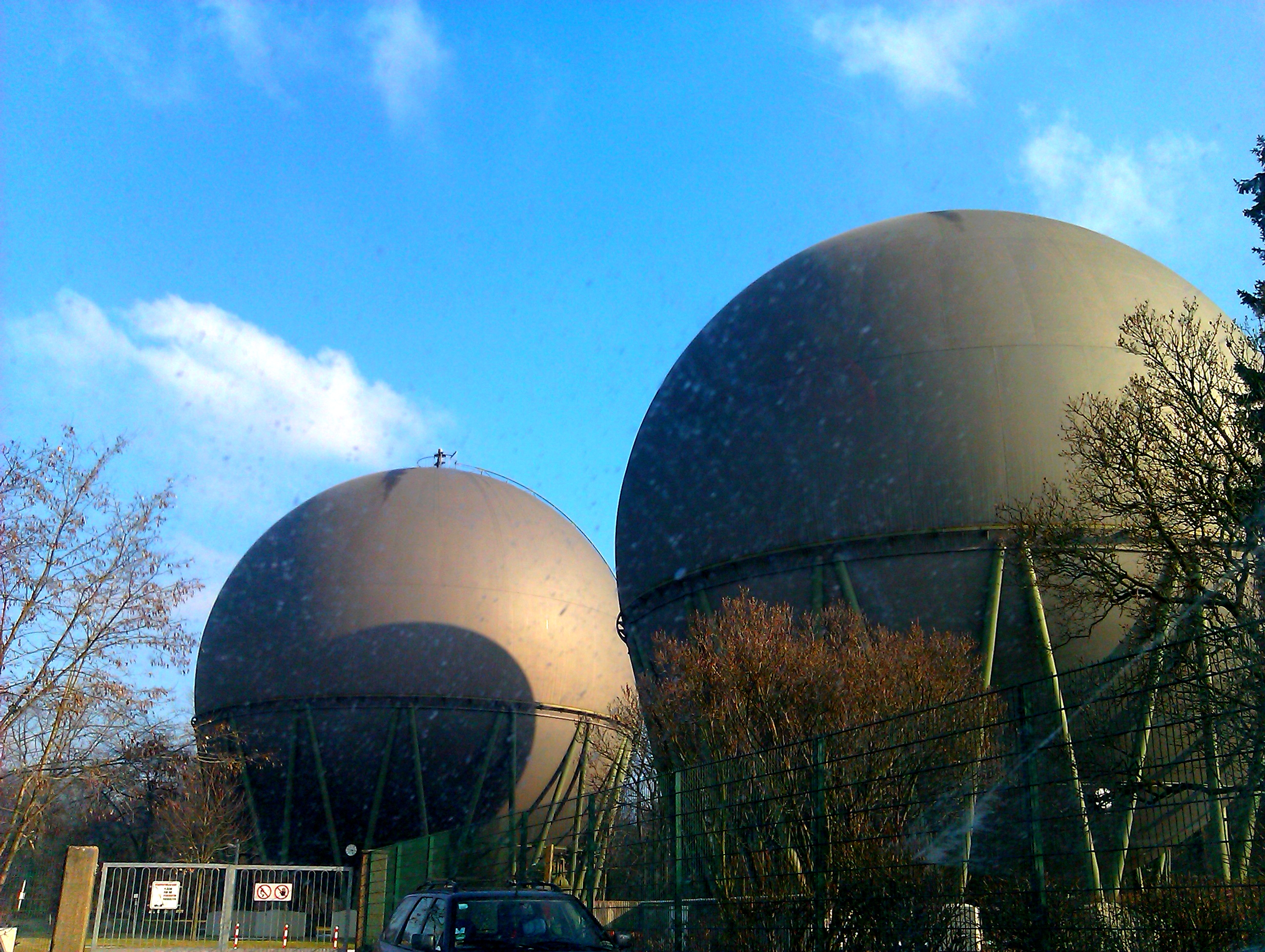 Gas tanks. Or Spacecrafts?