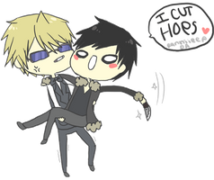 Shizaya : I cut: