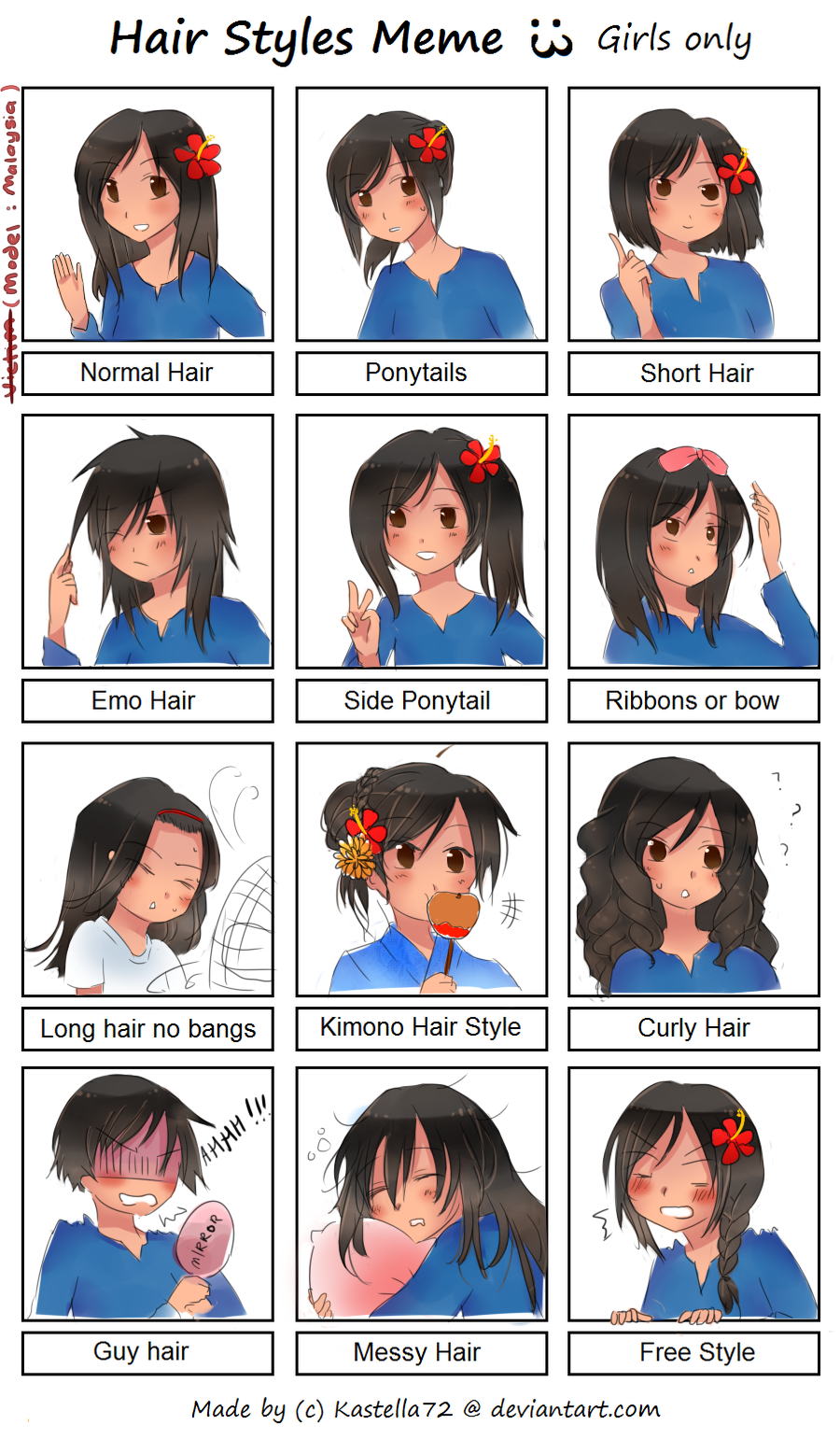 HairStyles Meme (Ver. Malaysia)