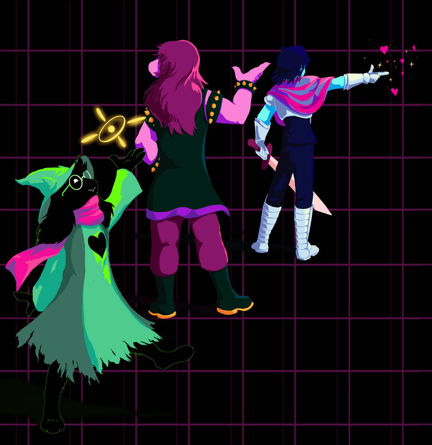 DeltaRune Battle Hero Side by DarkPheonixtma on DeviantArt