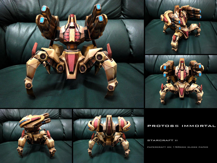 Protoss Immortal - StarCraft II by invictuzz688 on DeviantArt