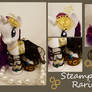 Steampunk Rarity Fashion Pony