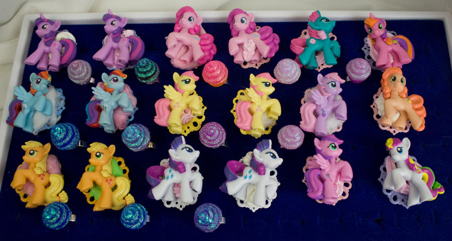 Mlp Light Up Rings MLP Rings by bluepaws21 on DeviantArt