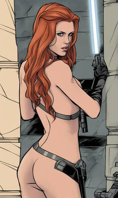 Mara Jade Naked Ass By Sidious3 