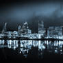 Cold Portland Nights Panorama