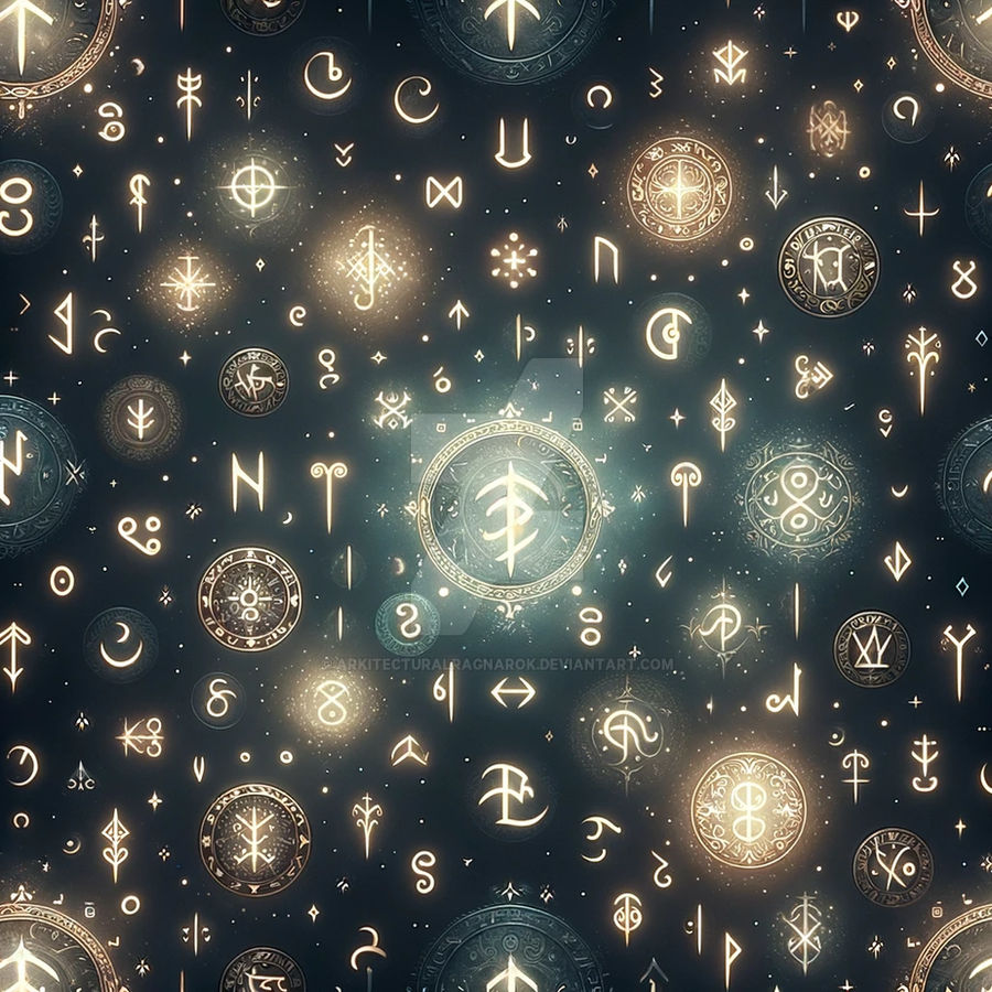 Sealing Runes Background Runic Background light by ArkitecturalRagnarok on DeviantArt