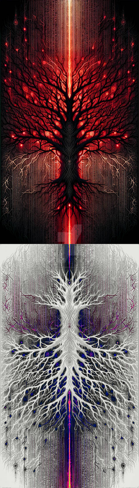 The Tree of Life and Death by ArkitecturalRagnarok on DeviantArt
