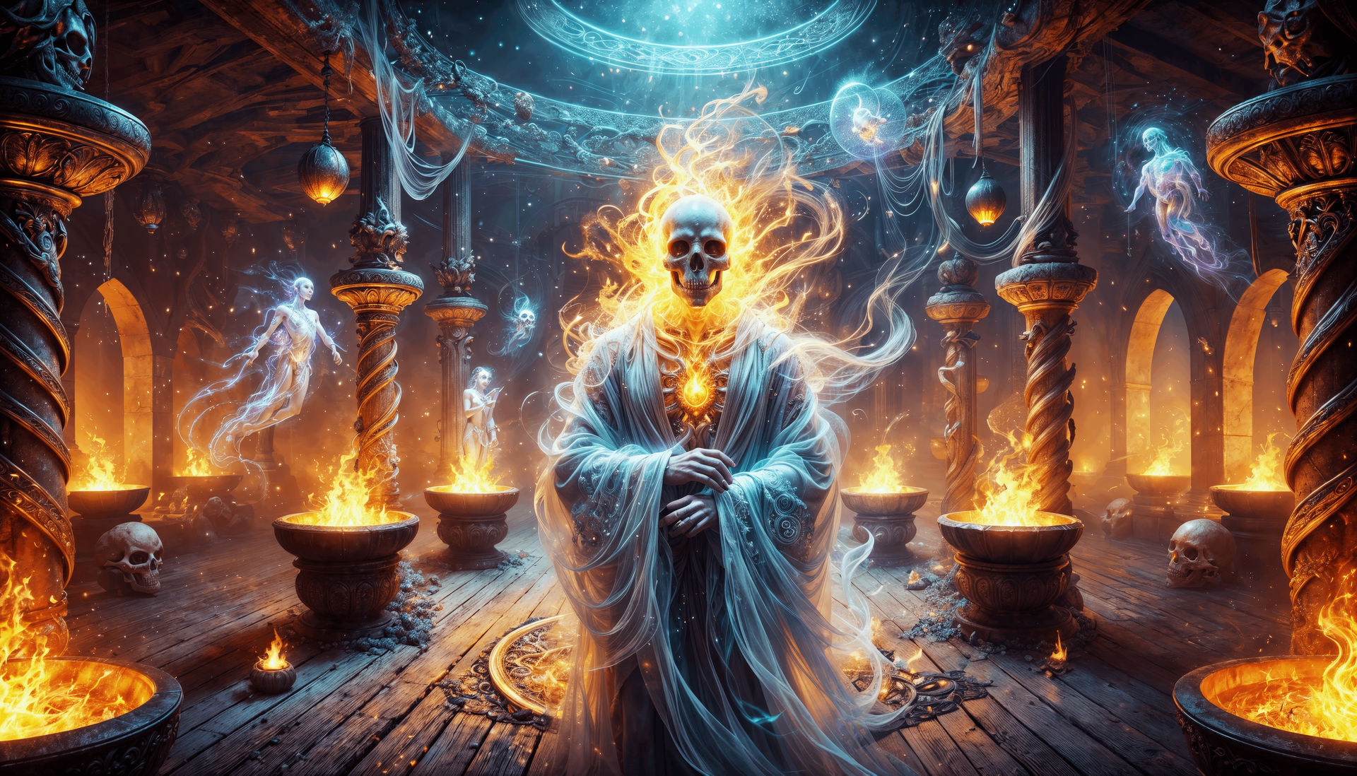 Pyros the Undying Oracle of the Ember Court by ArkitecturalRagnarok on Pyros the Undying Oracle of the Ember Court by ArkitecturalRagnarok on