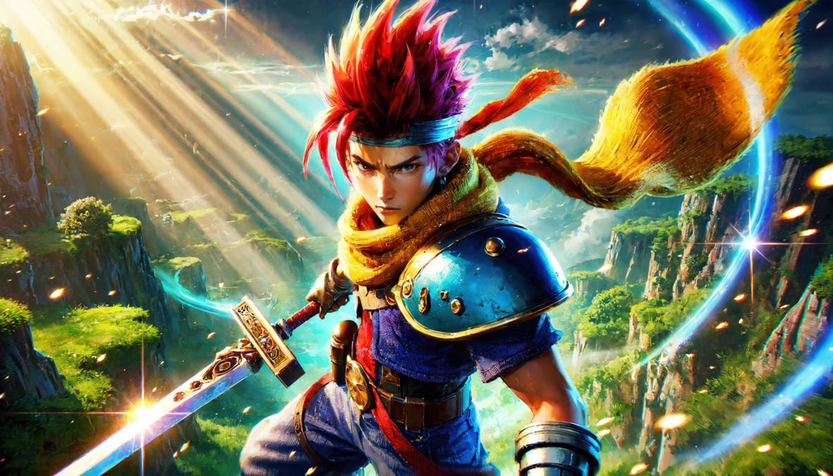 Chrono: The True Hero of Time by RunecasterStudio on DeviantArt