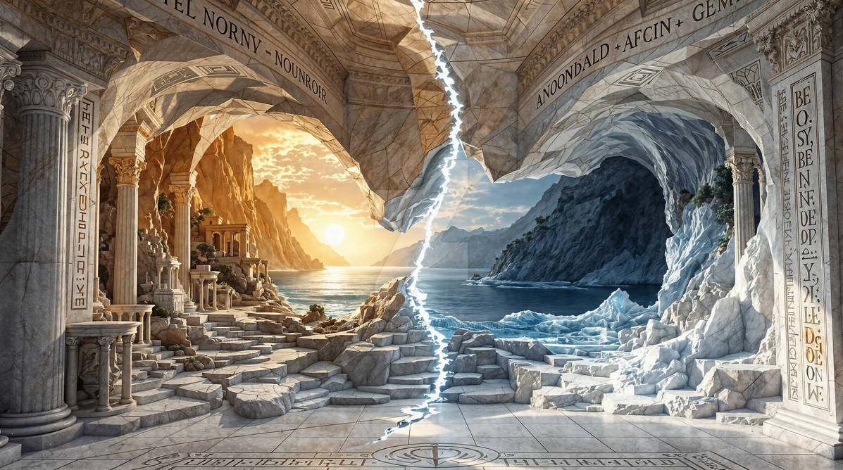 Devil Divides The Temple of the Divide by RunecasterStudio on DeviantArt