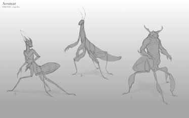 Insectoid designs - DnD