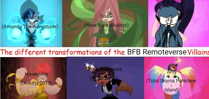 Villain Remote BFB Remoteverse Villains Transformation Collab by Breannapink on DeviantArt