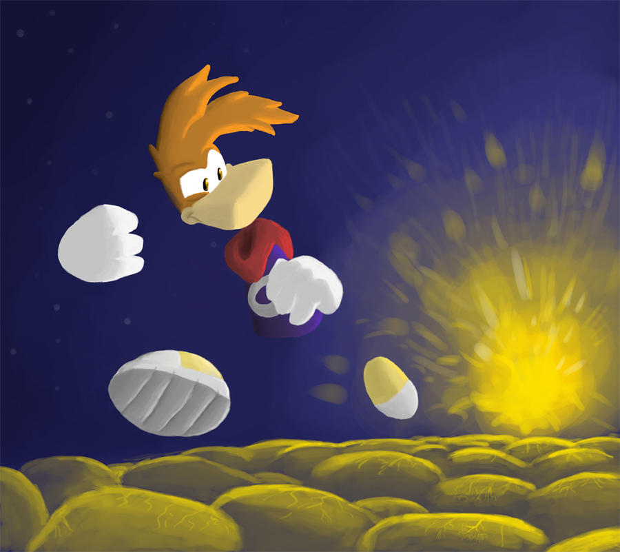 Rayman Explode Rayman 4: Fireworks by MatiZ1994 on DeviantArt