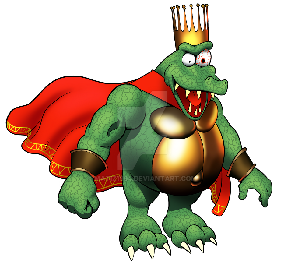 King R Rool Human King K. Rool by MatiZ1994 on DeviantArt