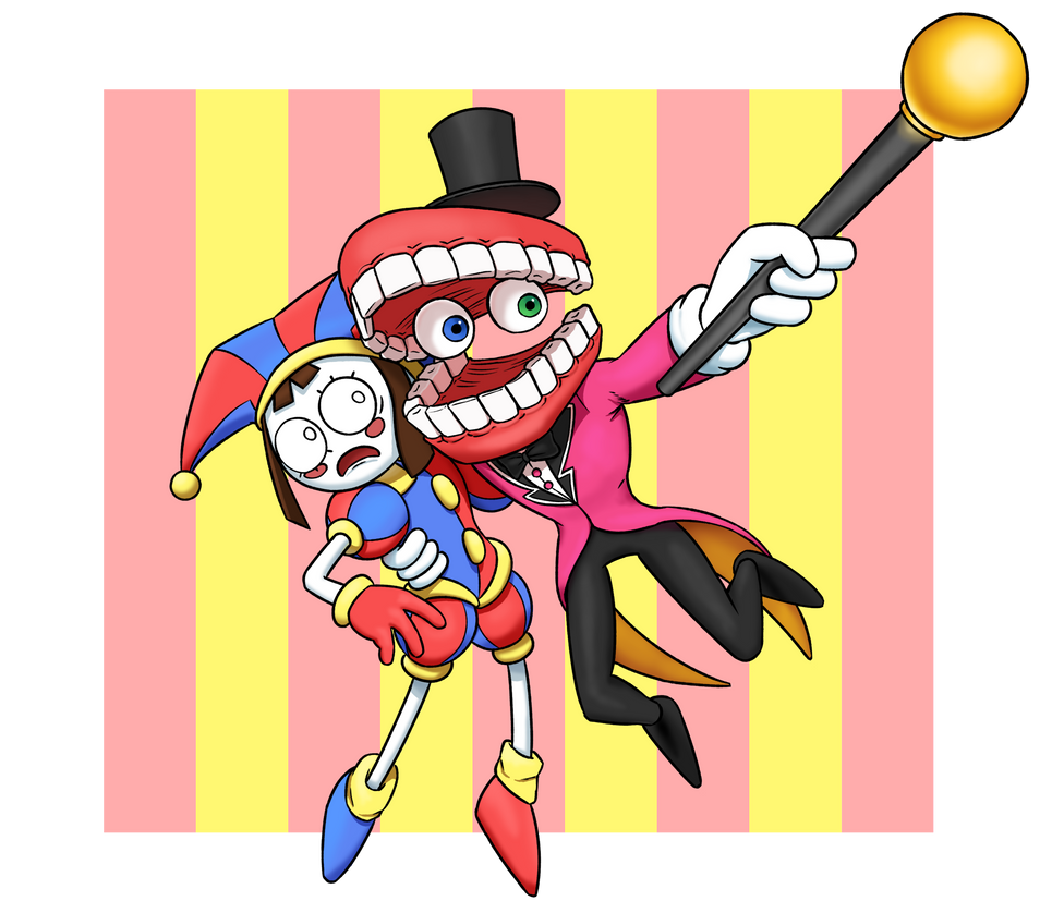 The Amazing Digital Circus Caine And Pomni By MatiZ1994 On DeviantArt the-amazing-digital-circus-caine-and-pomni-by-matiz1994-on-deviantart