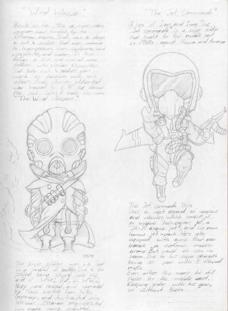 Wind Whisperer and The Jetg Commando by ShadowRealm-Ink on DeviantArt