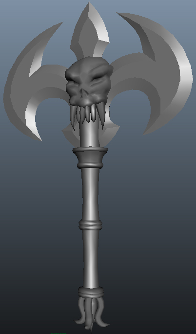 Selene's Axe WIP 2