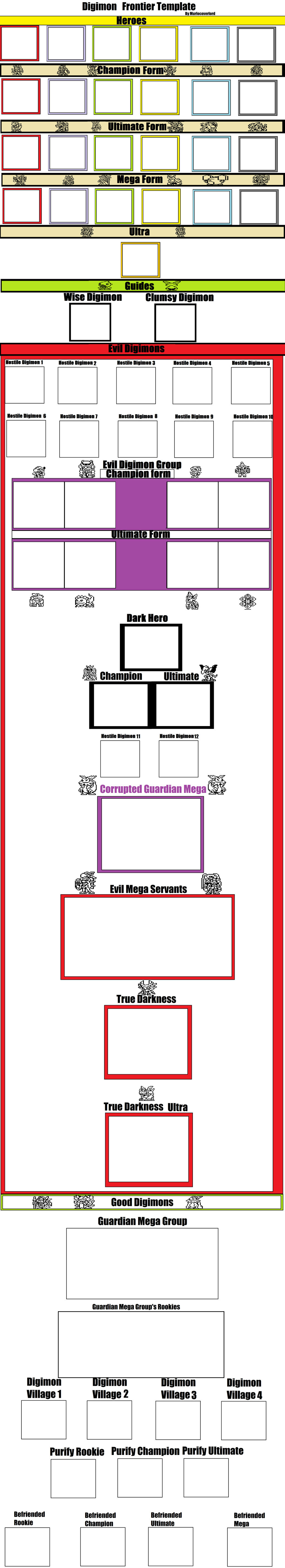 Digimon frontier template by Murlocoverlord on DeviantArt