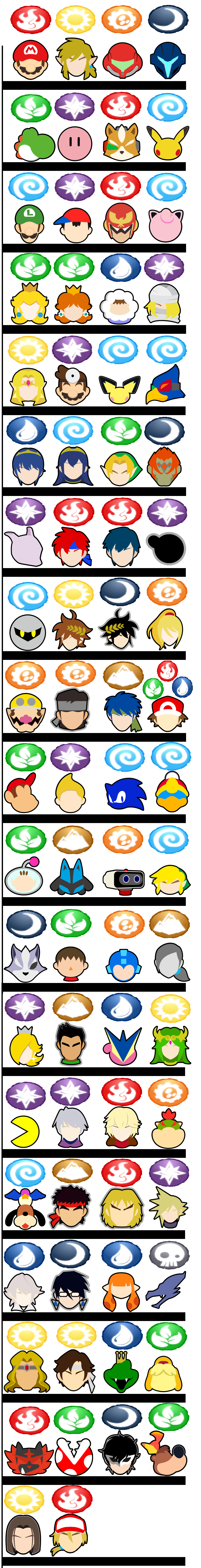 Smash bros Skylander Elements by Murlocoverlord on DeviantArt