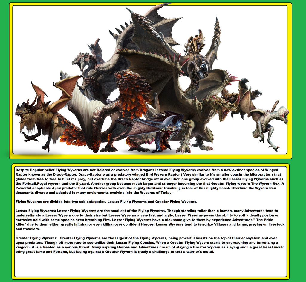 Nexverse Lore Wyverns by Murlocoverlord on DeviantArt