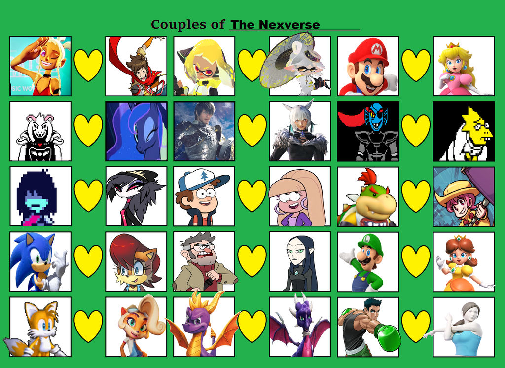Couples Of the Nexverse by Murlocoverlord on DeviantArt