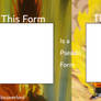 Pseudo form template