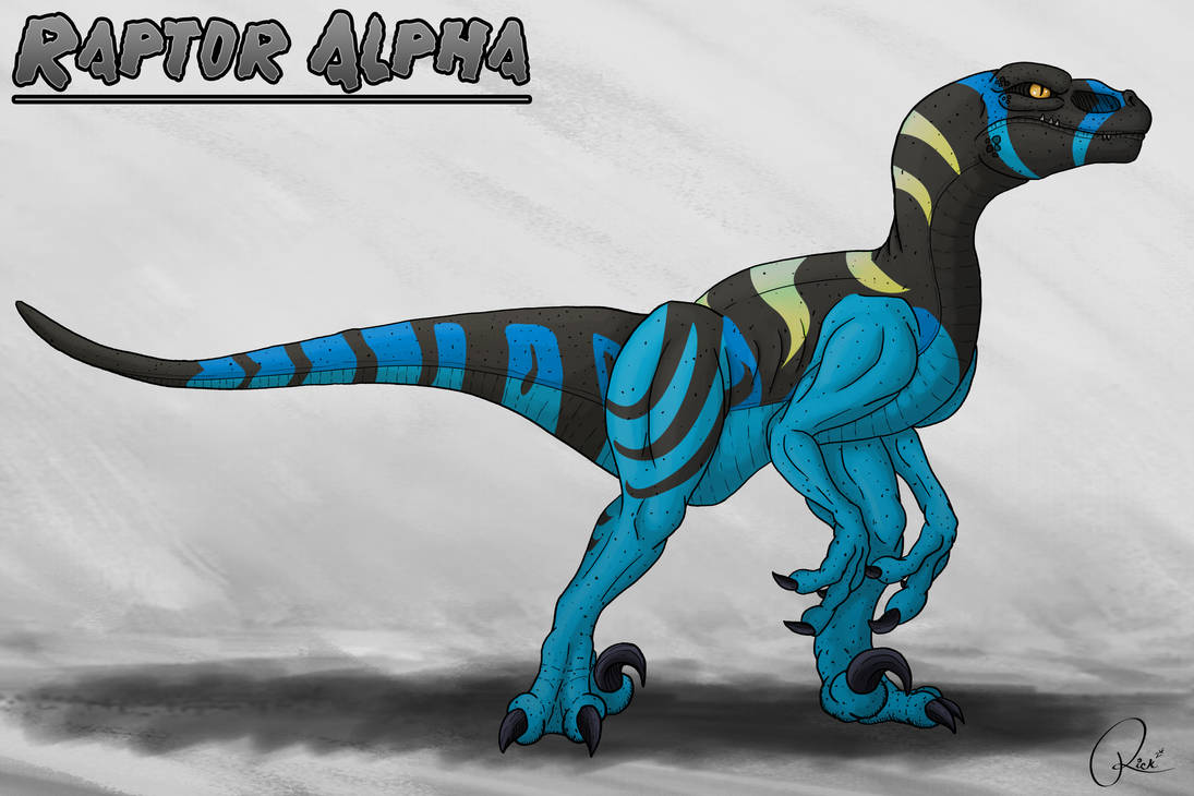Alpha Blue Raptor Color Code M.A. RAPTOR ALPHA by NecroTitanDesigns on DeviantArt