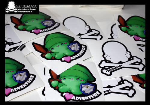 Cephalopods Stickers Wave 1