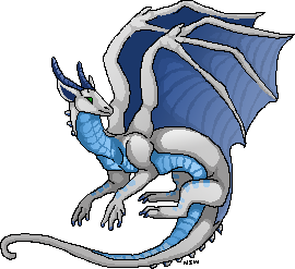 Dragon pixel commission