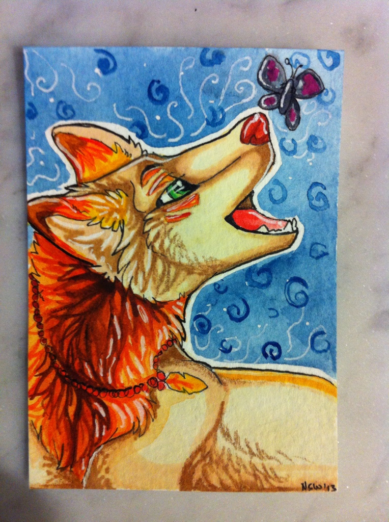 Iron Artist Challenge ACEO 22