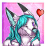 Silverkitsune icon commission