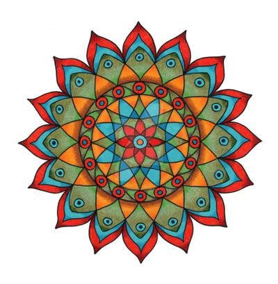 Peacock Mandala